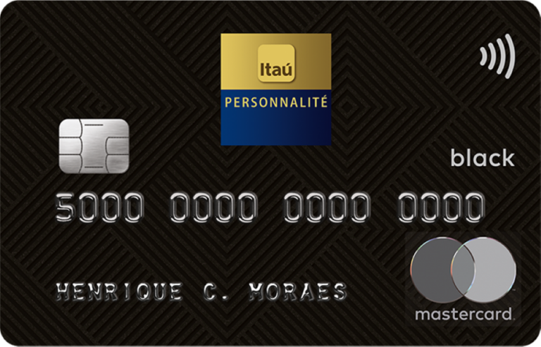 Cart O Ita Personnalit Mastercard Black An Lise Pontos Pra Voar