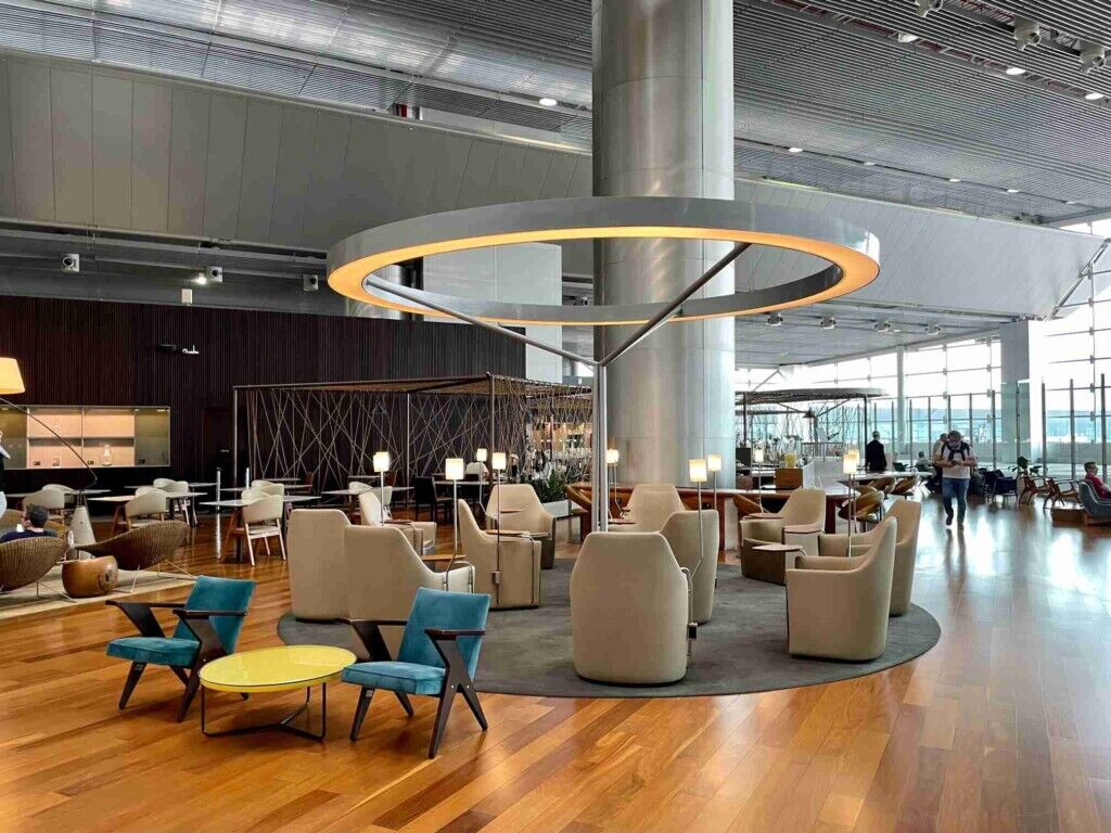 Sala VIP Espaço Safra no Terminal 3 do Aeroporto de Guarulhos