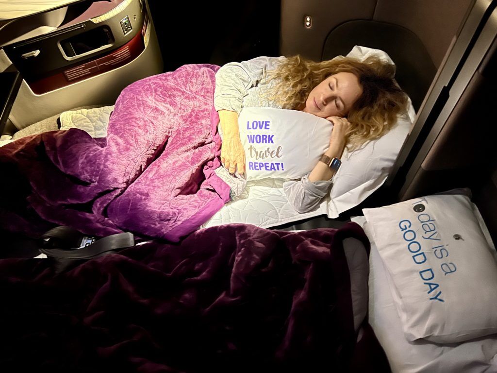 Finalmente experimentei a QSuite da Qatar Airways - Veja como foi a minha experiência!