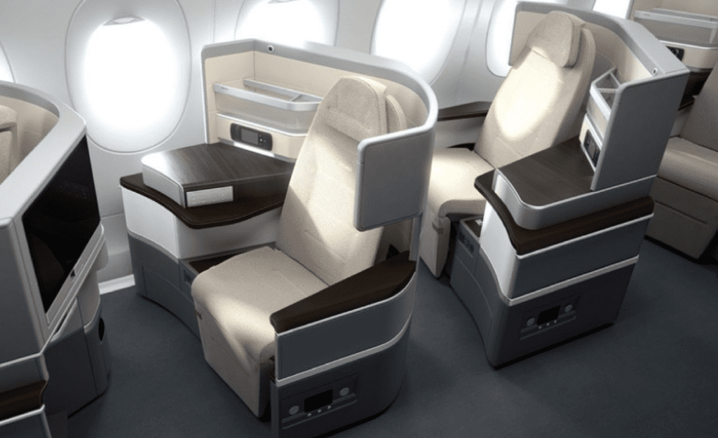 Cabine de aeronave, interno
