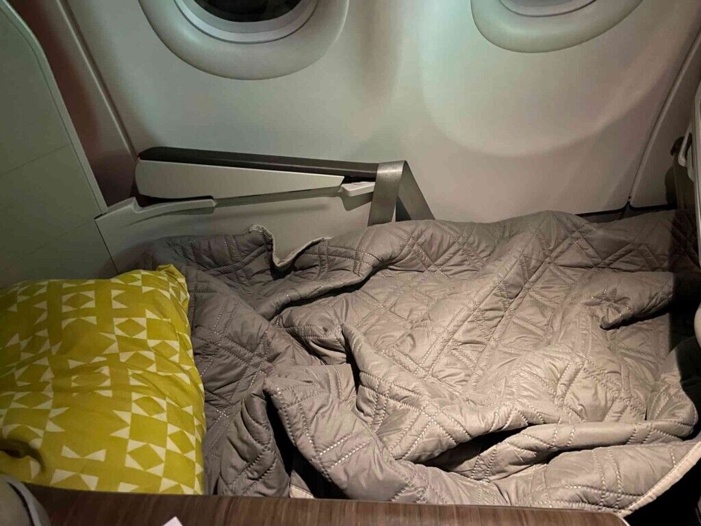 interno, cama, cobertor