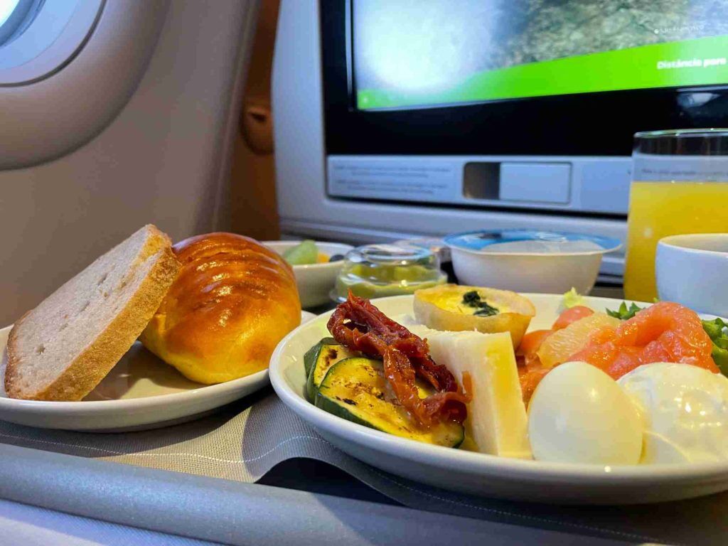 Voando na classe executiva da TAP no A330neo entre Lisboa e São Paulo