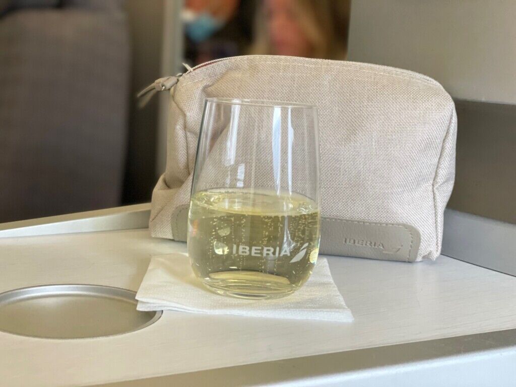 Voando na classe executiva do A330 da Iberia entre São Paulo e Madri