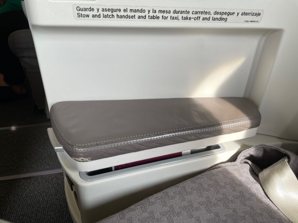 Voando na classe executiva do A330 da Iberia entre São Paulo e Madri