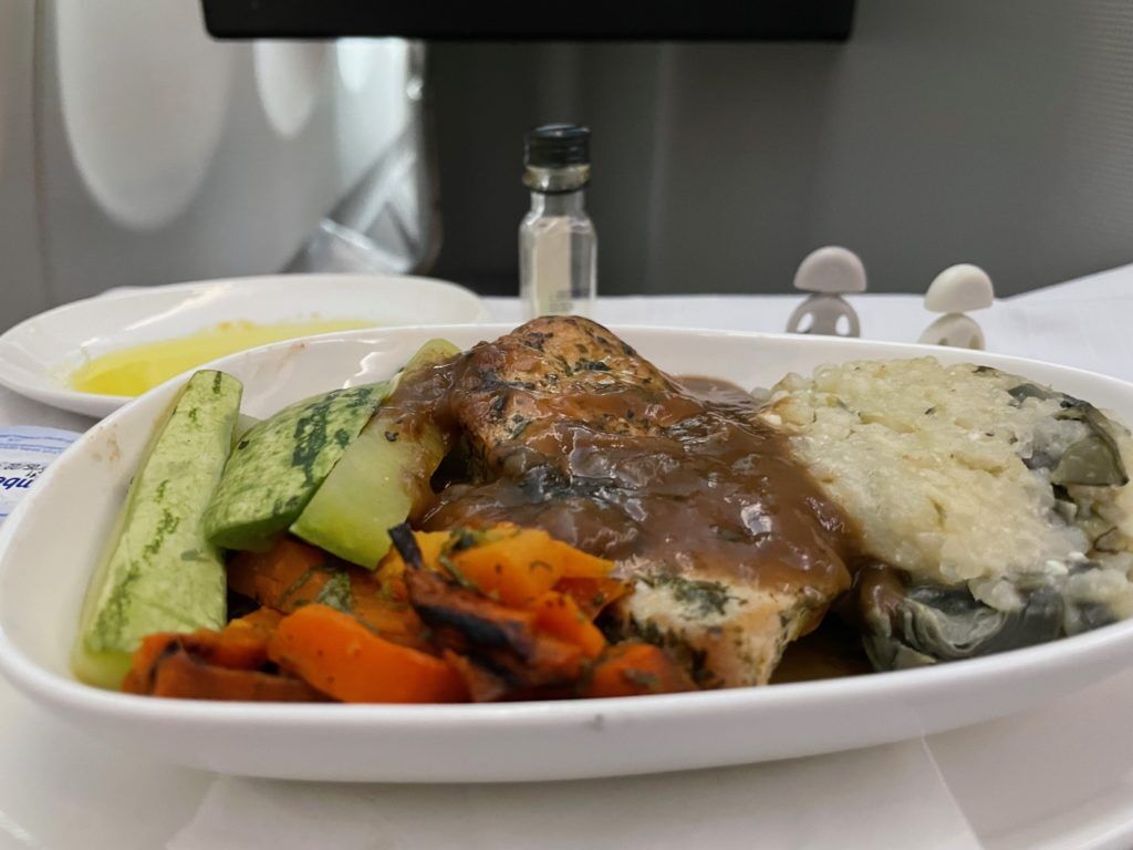 Voando na classe executiva do A330 da Iberia entre São Paulo e Madri
