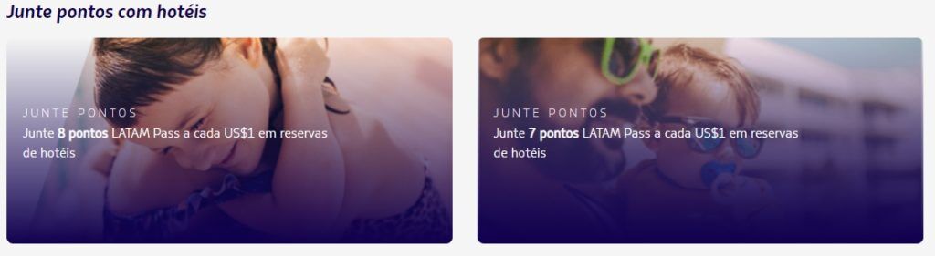 milhas latam pass com hospedagens