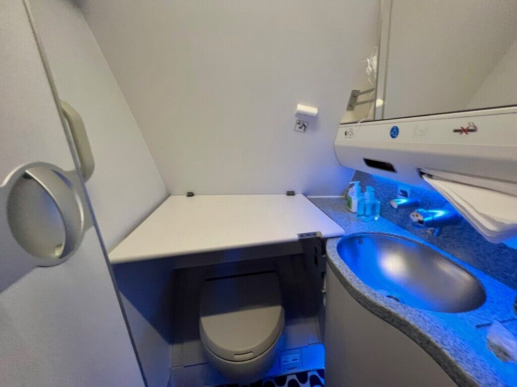trocador de bebe no avião