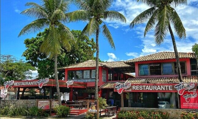 outdoor, céu, palmeira, nuvem, árvore, Arecales, planta, Babaçu, Palmeira-de-óleo, restaurante, placa, hotel, rua, férias, vermelho, resort, palma