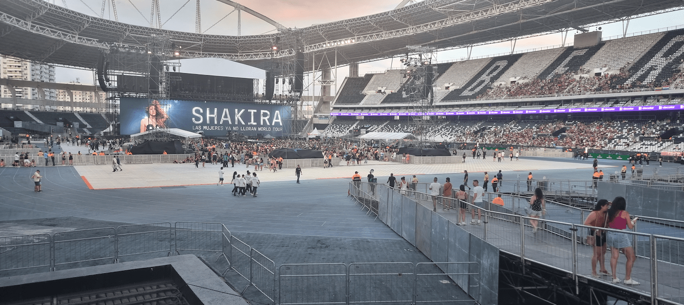 Show Shakira no Rio de Janeiro com ingressos via Esfera
