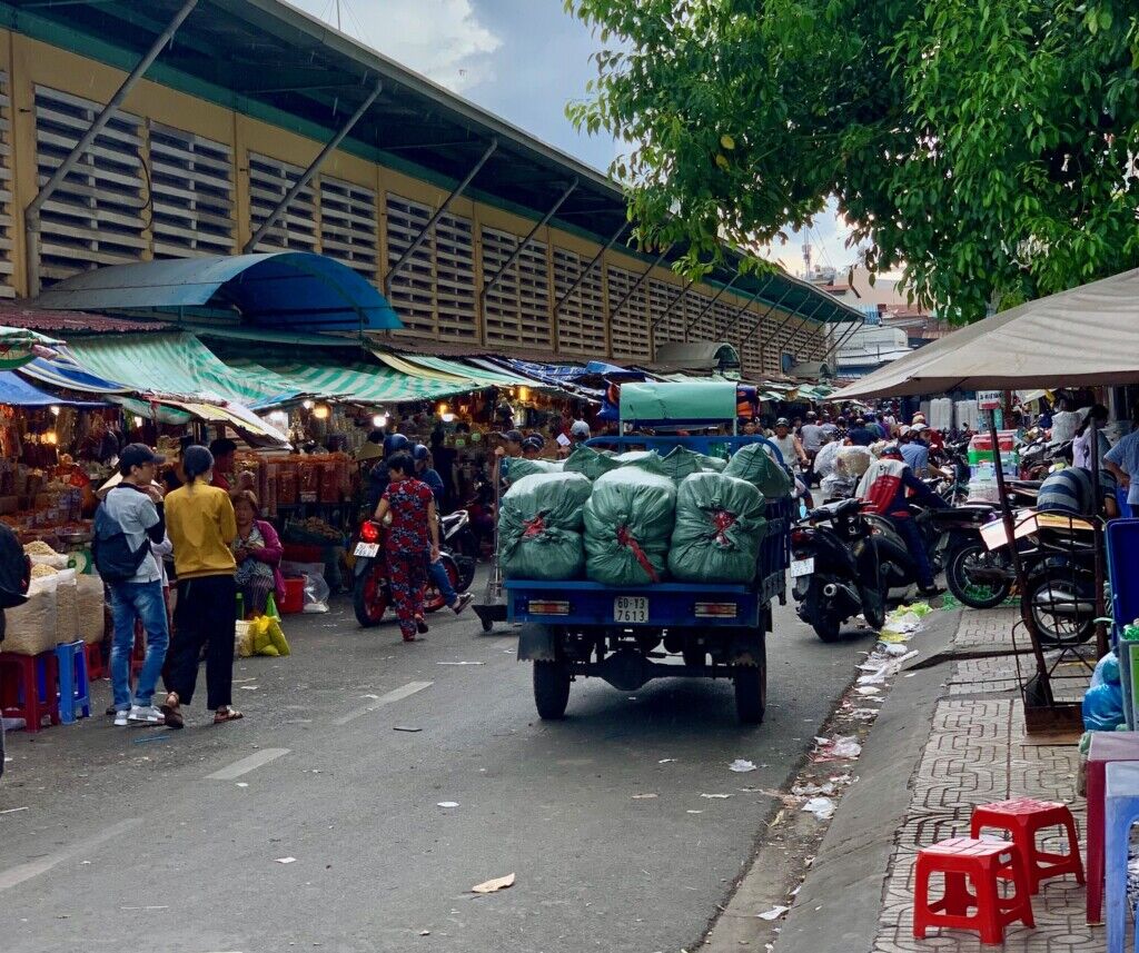 Passeando por Ho Chi Minh City no Vietnã