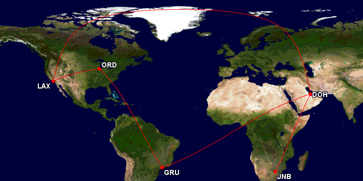 Combinando Sweet Spots: África do Sul e Estados Unidos com o LATAM Pass e Miles & Go