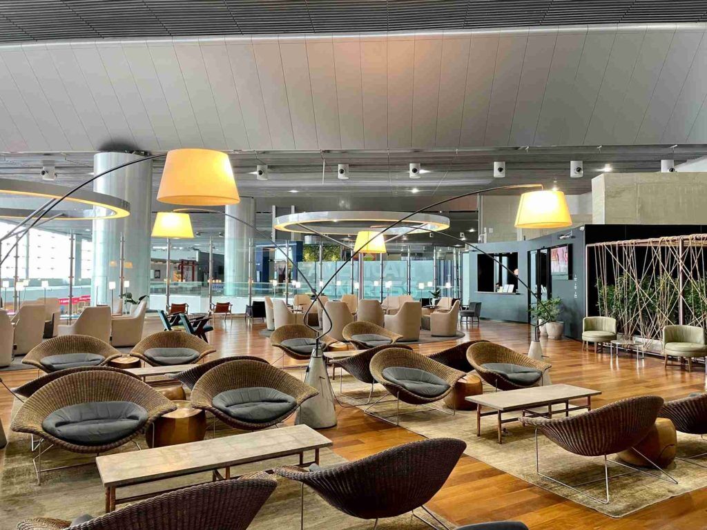 Sala VIP Espaço Safra no Terminal 3 do Aeroporto de Guarulhos