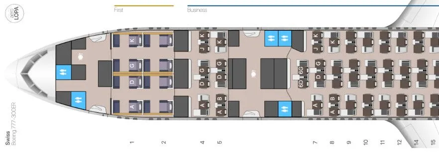 Veja como é voar na classe executiva do B777-300 da SWISS entre São Paulo e Zurique