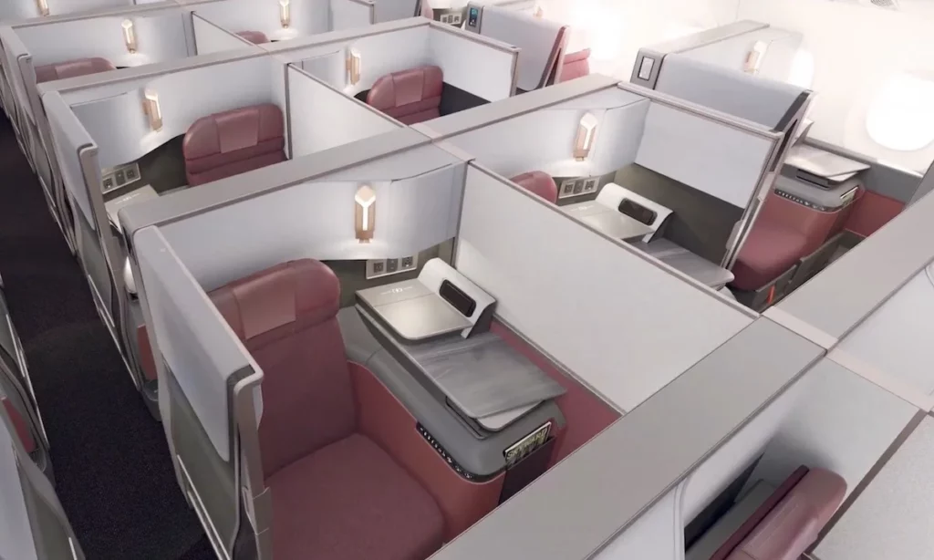 Japan Airlines apresenta o novo interior do seu Airbus A350-1000