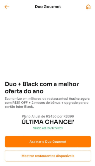 Duo+Black com a melhor oferta do ano