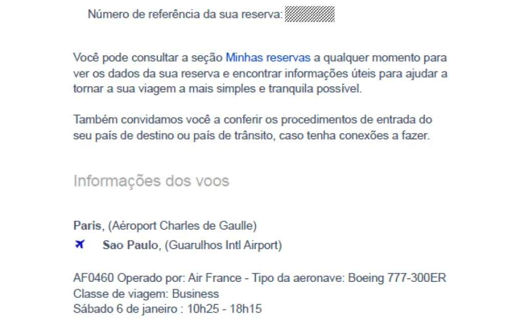 Compartilhando emissões: Paris para Guarulhos voando Air France em executiva com milhas Flying Blue