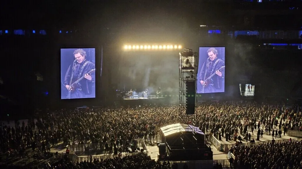 Como foi assistir ao show de Lenny Kravitz no camarote da Esfera no Allianz Parque