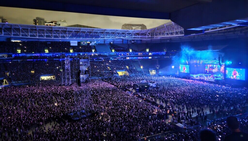 Como foi assistir ao show do Iron Maiden no camarote da Azul, no Allianz Parque