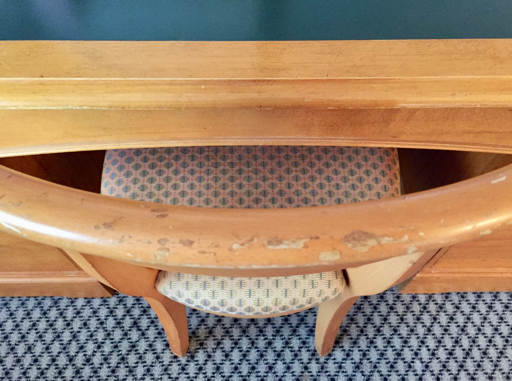 móveis, de madeira, madeira de lei, cadeira, piso, interno, madeira