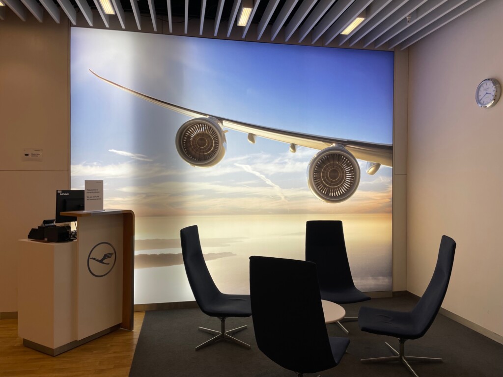 Sala VIP Lufthansa - Londres, Aeroporto de Heathrow Terminal 2