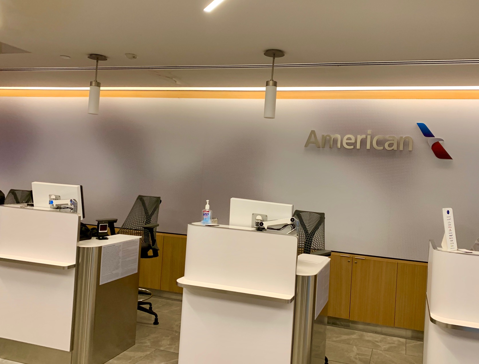 Sala VIP American Airlines em Nova York - Aeroporto JFK