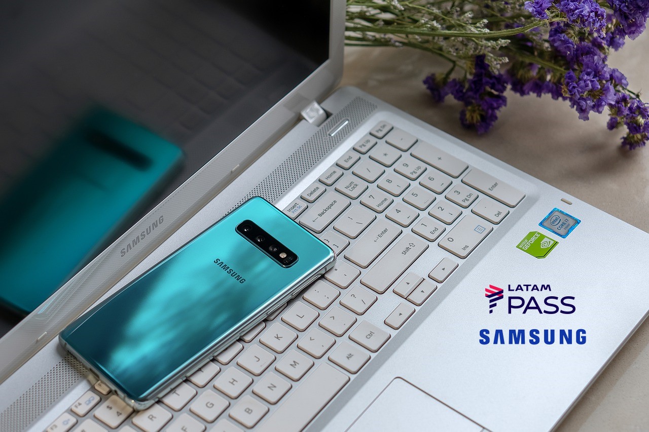 Latam Pass e Samsung oferecem até 12 pontos por real em compras online