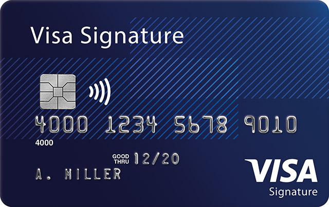 Benefícios do cartão de crédito Visa Signature