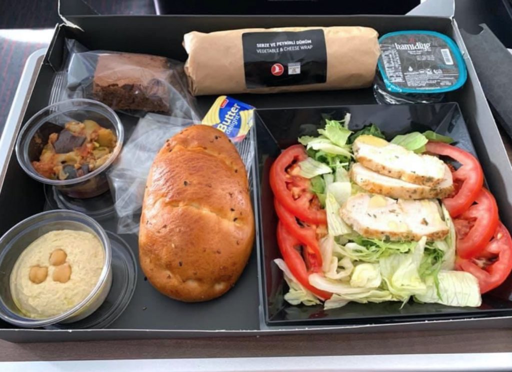 Catering na Executiva da Turkish na Pandemia IST - JFK