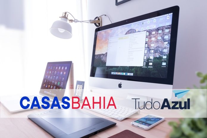 TudoAzul e Casas Bahia oferecem até 12 pontos por real gasto em compras online