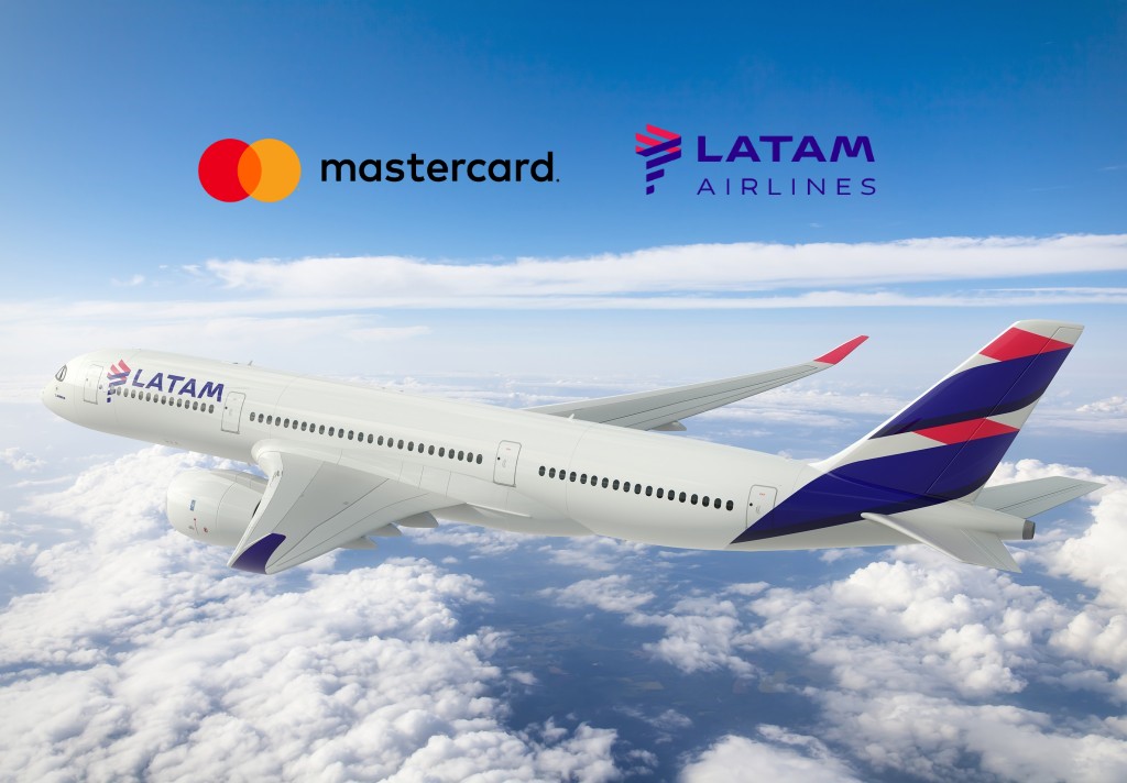 Mastercard e LATAM assinam acordo para melhorar a experiência de viagem