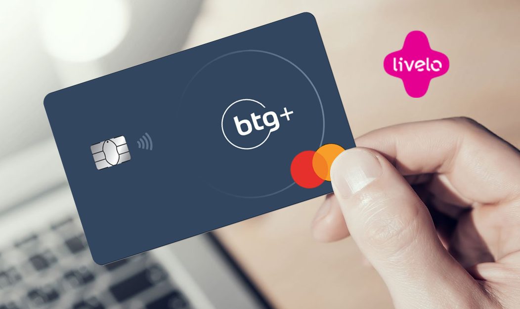 Cartões de crédito BTG+ passam a acumular pontos na Livelo