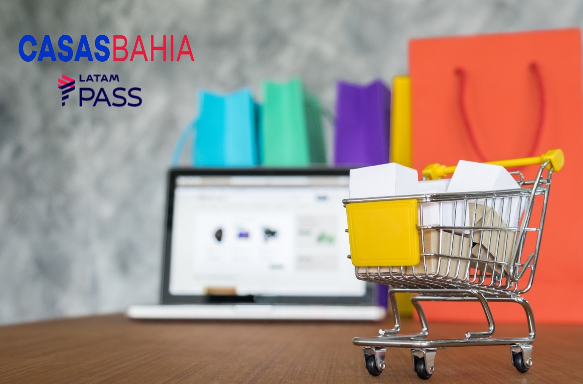 LATAM Pass e Casas Bahia oferecem até 9 pontos por real gasto em compras online