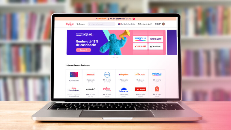 Méliuz oferece 15% de cashback em compras online na Magalu