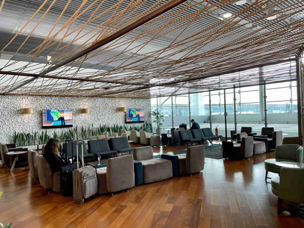 Sala VIP Espaço Safra no Terminal 3 do Aeroporto de Guarulhos