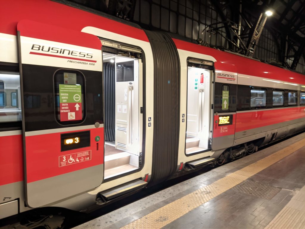 Direto da Europa: Viajando de trem na classe executiva por €39