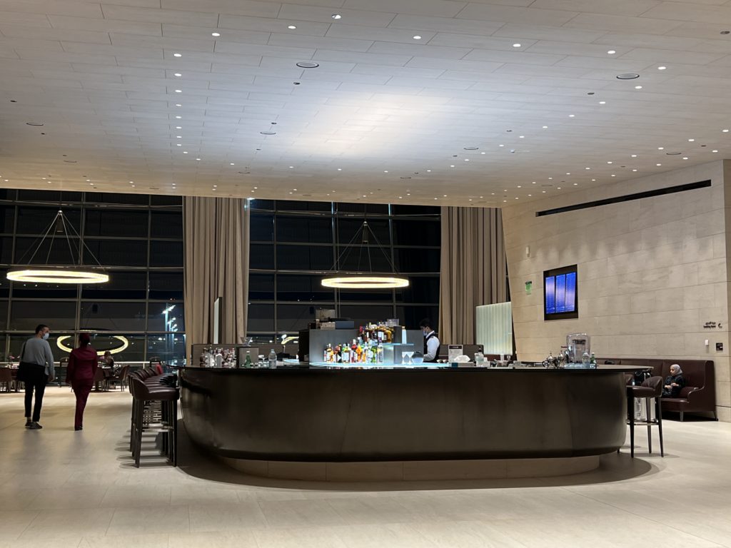 Al Safwa: A excelência do lounge de primeira classe da Qatar Airways