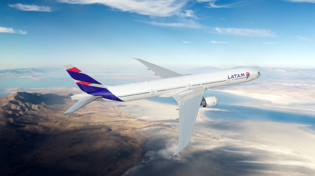 LATAM B777 LATAM retomará voos para Roma e Boston
