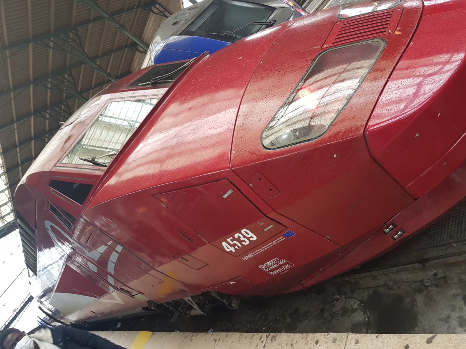 transporte, veículo, vermelho, Veículo terrestre, construção, outdoor, térreo, plaina, estacionado, trem