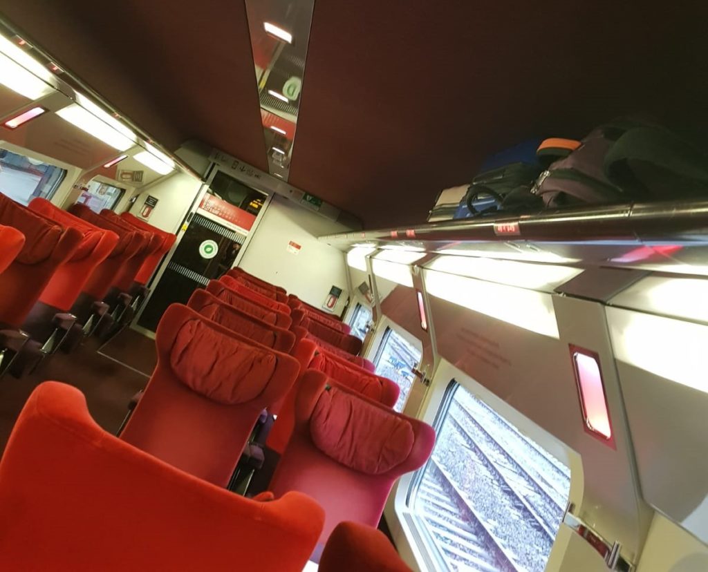 Histórias e Viagens: Viajando de trem em classe Premium na Europa