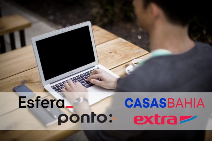 Casas Bahia, Ponto, Extra e Esfera oferecem 5 pontos por real gasto ou 8% de cashback em compras online