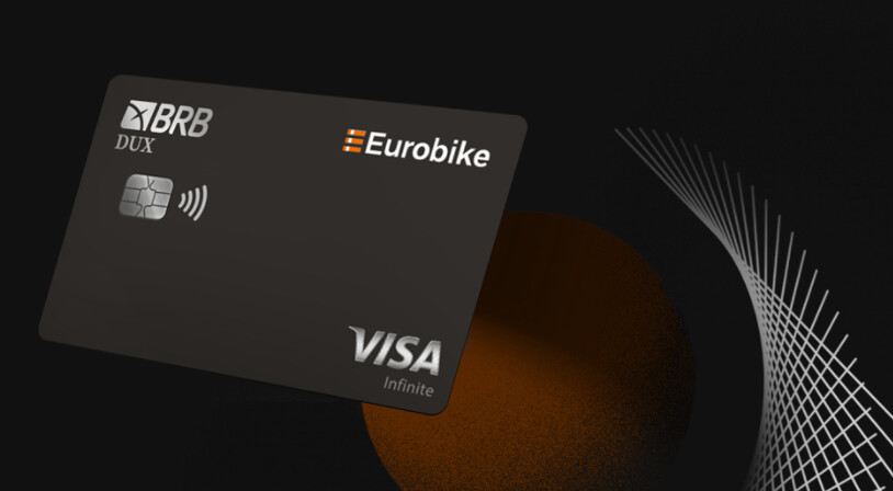 Banco BRB lança cartão Visa Dux Eurobike