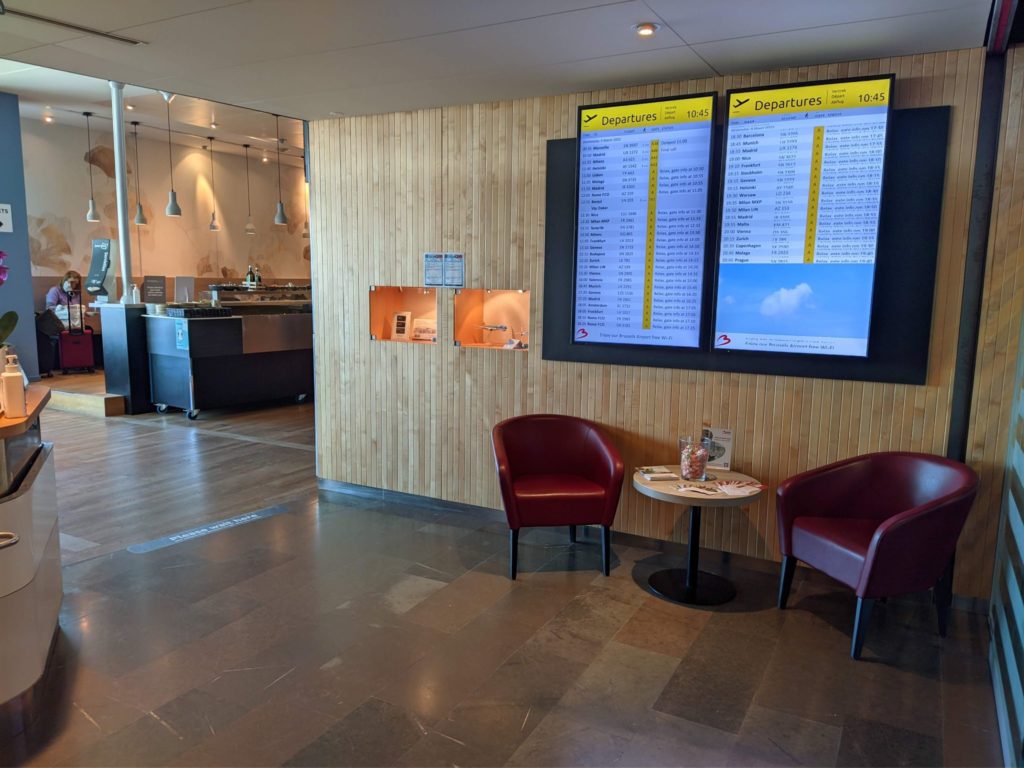 Sala VIP Diamond Lounge no Aeroporto de Bruxelas via DragonPass