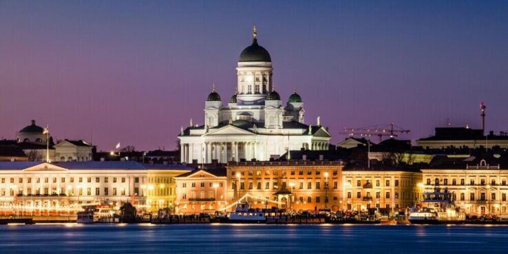 Compartilhando Emissões: Bangkok para Helsinki voando Finnair em classe executiva