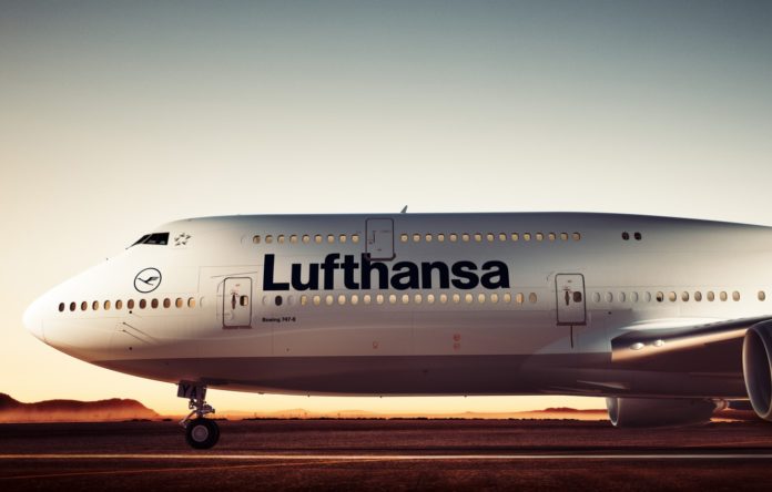 Voando na primeira classe da Lufthansa no B747-8 entre Frankfurt e São Paulo