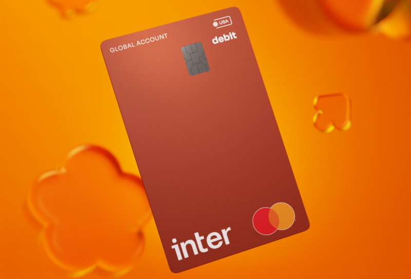 Inter começa a liberar cartão físico para clientes da Global Account