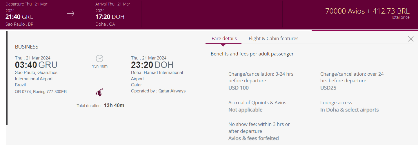 Programa LATAM Pass reajusta tabela para voos com a Qatar: E agora, o que fazer?