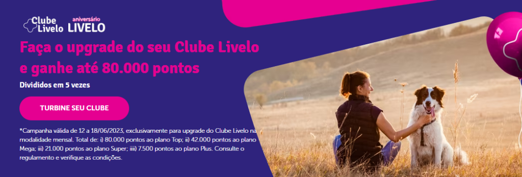 Assine o Clube Livelo e ganhe 50% de bônus em dez meses em novas adesões -  Milheiro a partir de R$ 31,99