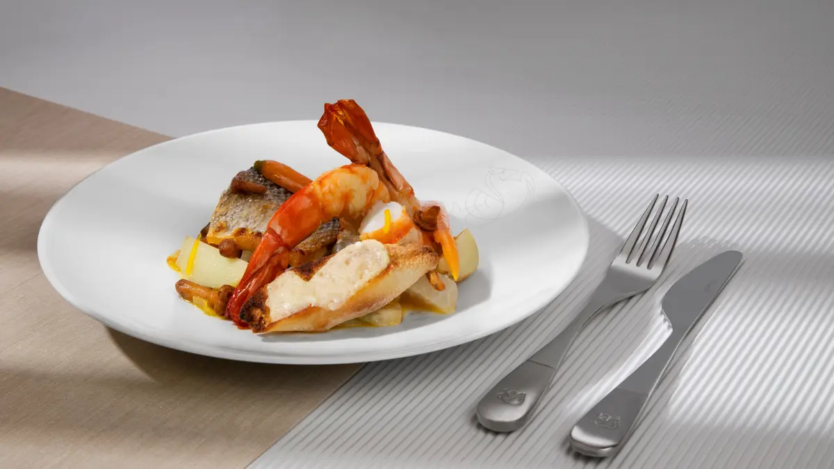 Air France anunciou novos menus em suas cabines La Première e Business