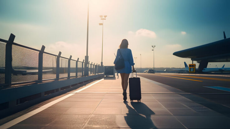 mulher-viagem-mala-aeroporto Alerta de passagens PPV! Resgate passagens internacionais a partir de 16.020 pontos + taxas