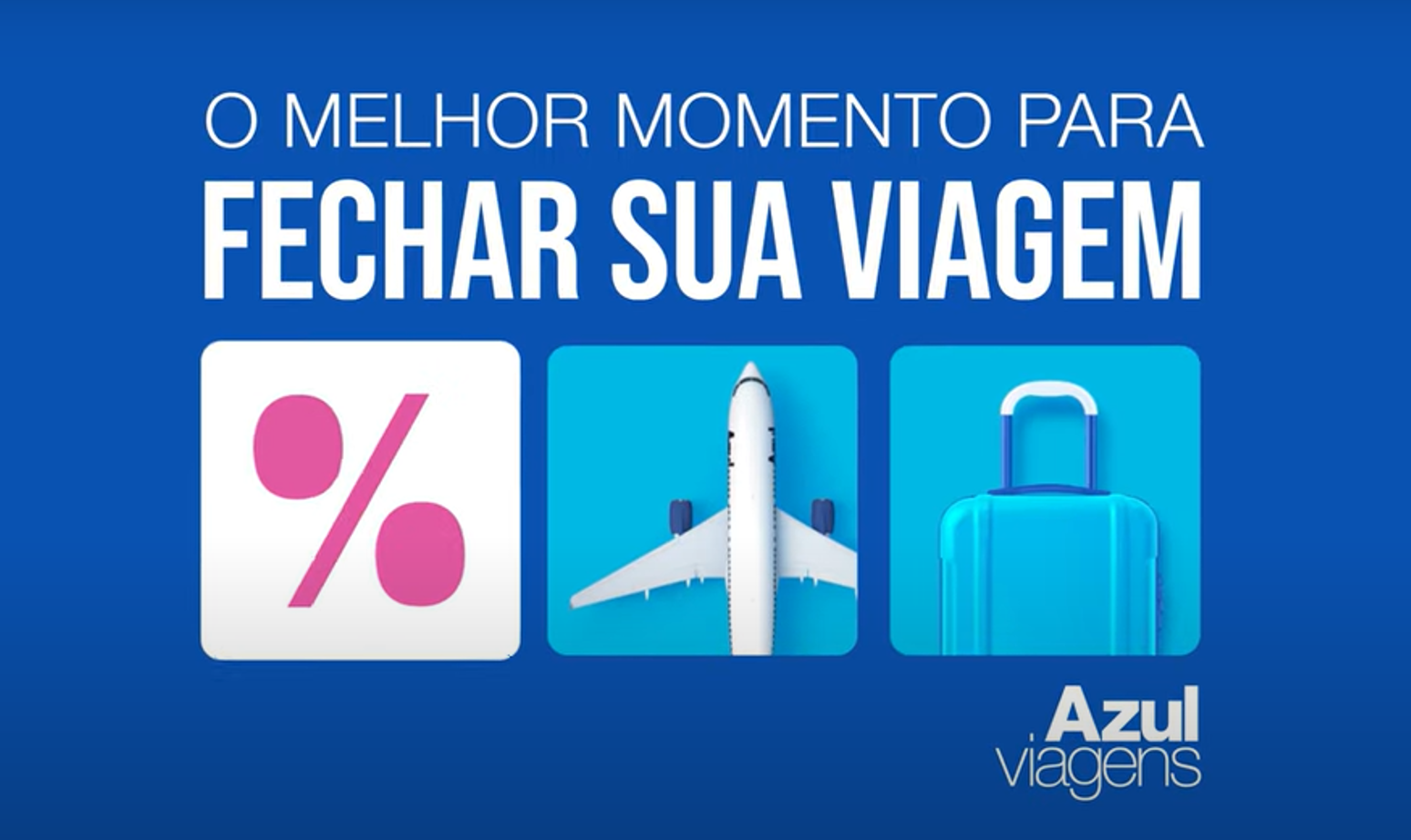 A Azul Viagens realiza nos dias 21 e 22 de outubro feirão em Belo Horizonte prometendo descontos de até 30% nos pacotes da empresa.